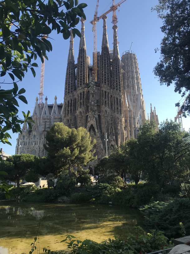 Barcelona Spain La Sagrada Familia