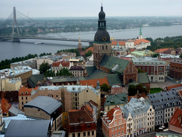 Beautiful Riga Latvias capital 