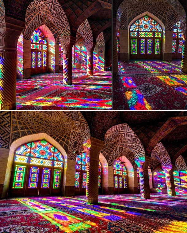 Beauty beyond words The Nasir-ol-mulq Mosque Iran 