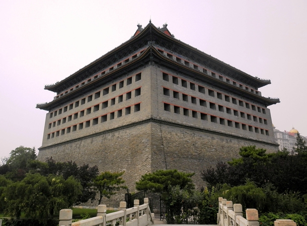 Beijing Ming Dynasty-Guard Tower one of the few surviving relics of the city wall