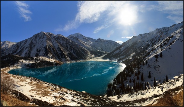 Big Almaty Lake Kazakhstan  photo by Vitaliy Rage