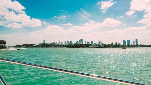 Boating in Miami Beach Florida 
