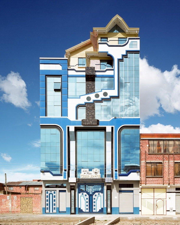 Bolivian Cartoon Styled Building