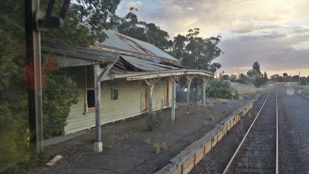 Boort railway station Victoria - Australia x