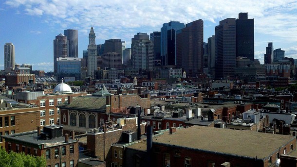 Boston - from the top of the Old North Church 