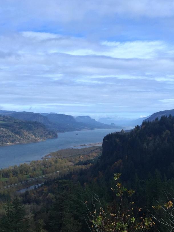 Breathtaking view of the Columbia River Corbett OR 