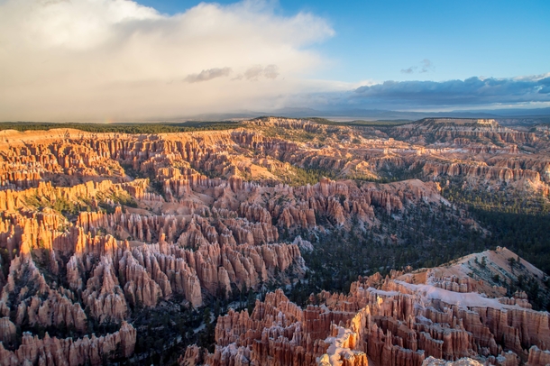 Bryce Canyon UT moments after sunrise Worth every second of standing around in the freezing cold 