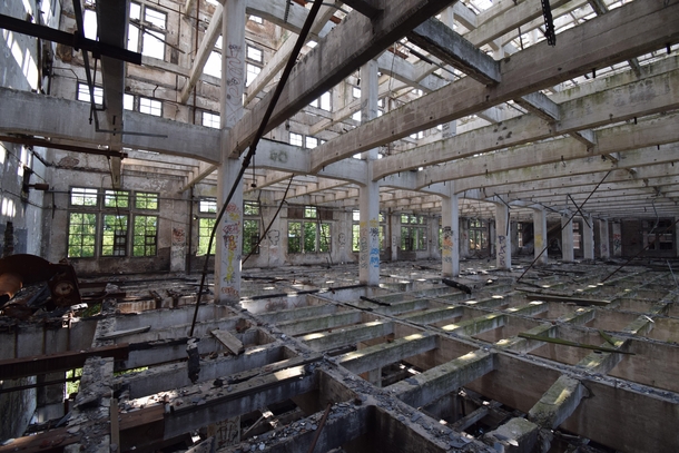 Built in  and abandoned in  les Grand Moulins de Paris used to be the largest industrial flour mill in the world