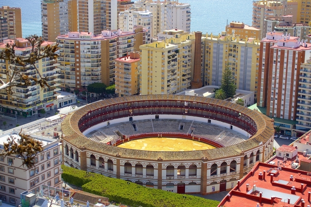 Bullfighting Ring - Mlaga Spain 
