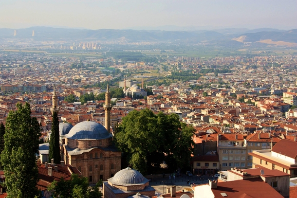 Bursa Turkey - the first major capital of the Ottoman Empire  x 