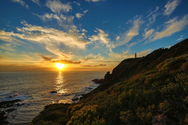 Cape Schanck Lighthouse - Mornington Peninsula Victoria Australia 