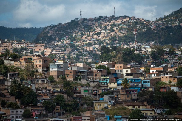 Capital of Honduras Tegucigalpa is just a huge village  