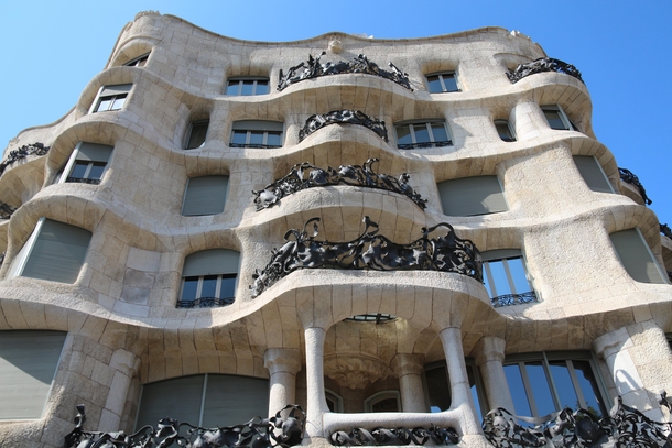 Casa Mila la Pedrera Antonio Gaudi Barcelona