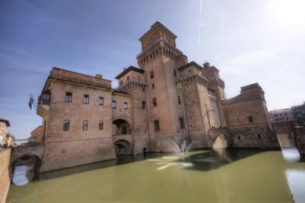 Castello Estense Ferrara Italy 