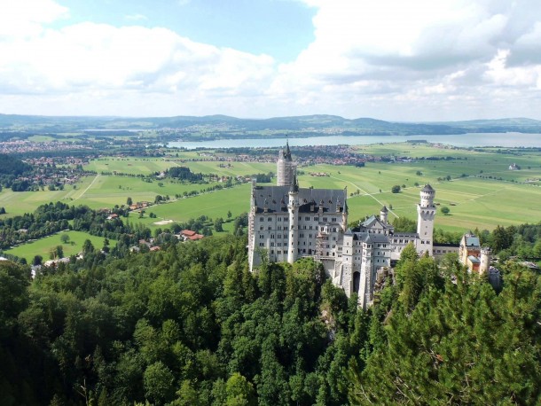 Castle Neuschwanstein Germany  OC