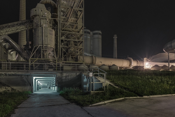 Cement Factory in Czech Republic x