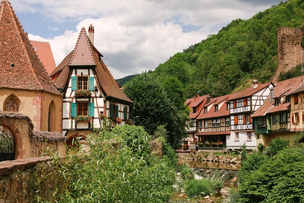 Charming Alsatian Village in Kaysersberg Alsace