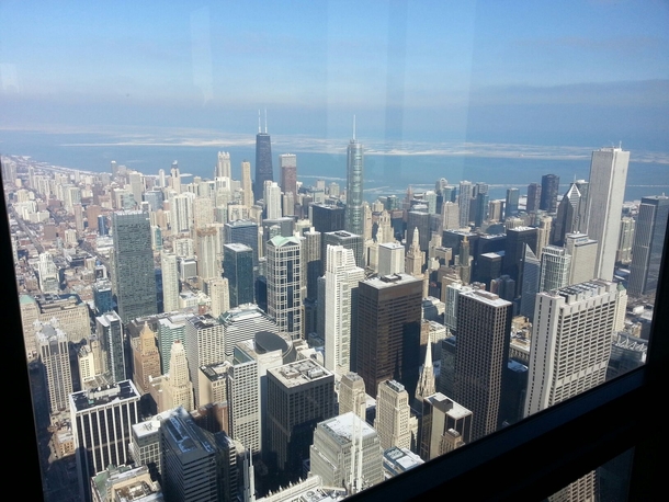 Chicago from the Willis Tower 