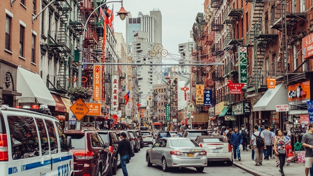 Chinatown in Manhattan NYC 