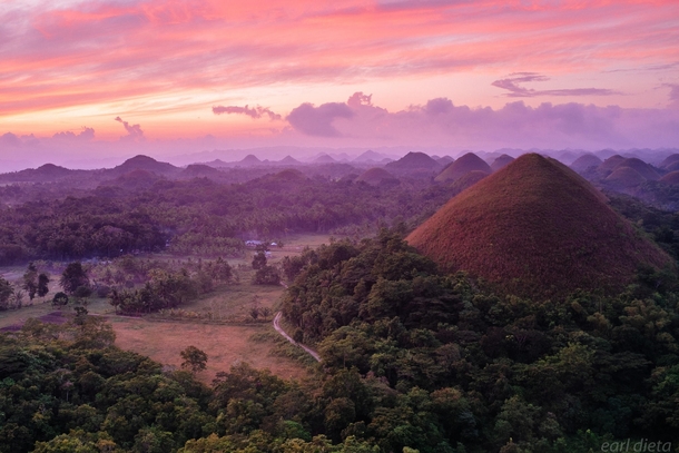 Chocolate Hills in Bohol Province Philippines  Photo by Earl Dieta