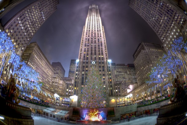 Christmas Tree Rockefeller Center NYC x