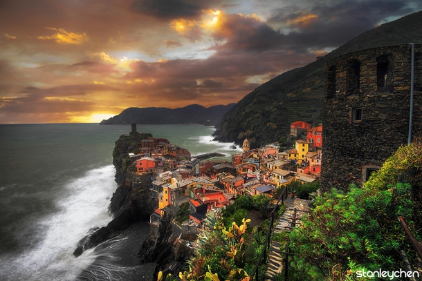 Cinque Terre Italy  photo by Stanley Chen Xi