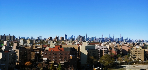 City views from Brooklyn