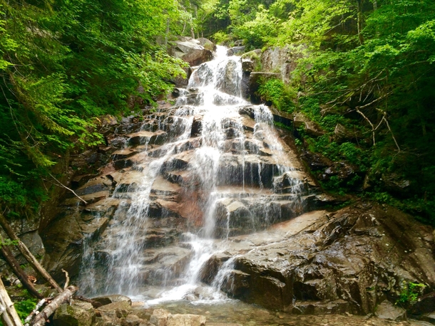 Cloudland Waterfall in the White Mountains 