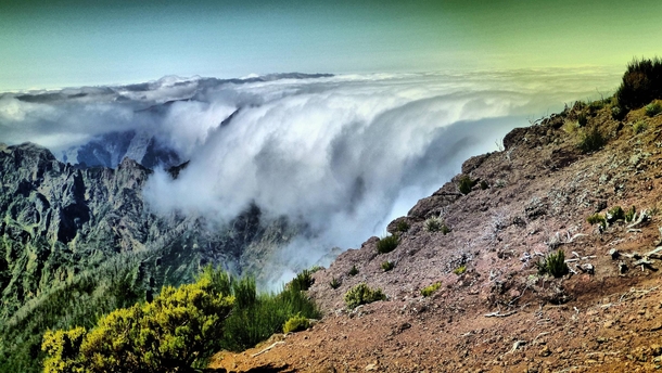 Clouds in Madeira 