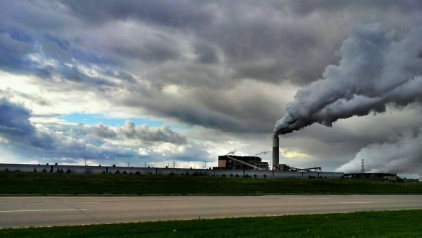 Coal-fired power plant  Pleasant Prairie WI  OC  