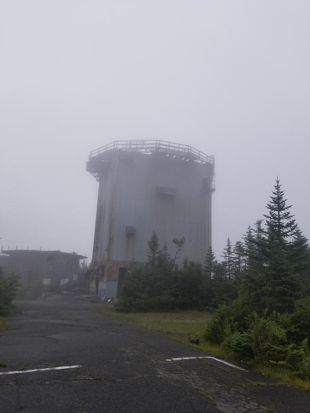 Cold war radar base in Vermont