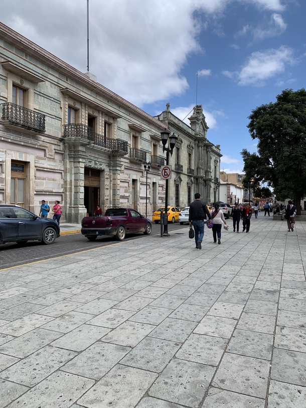 Colonial architecture in the city of Oaxaca Mxico