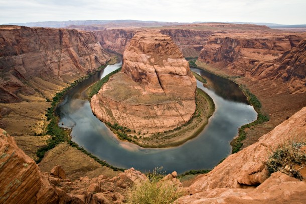 Colorado River - Horseshoe Bend in USA 