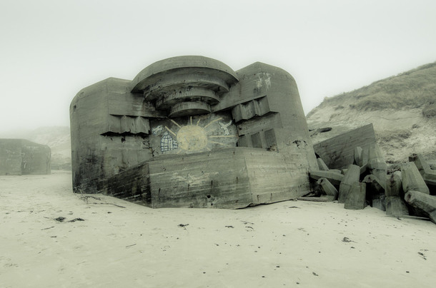 Concrete Residue by Per Bergmann WWII bunkers on the Danish coast  Full album in comments