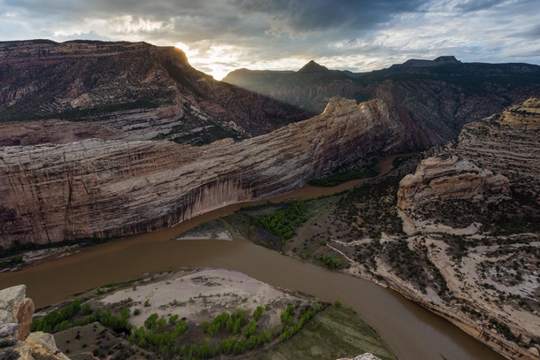 Confluence of the Green and Yampa Rivers Dinosaur NM Colorado  IG dave_cawley
