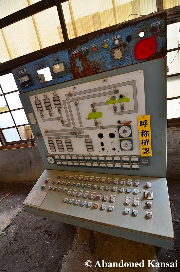 Control Panel at an abandoned mine 