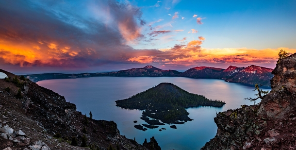 Crater Lake Oregon USA x 