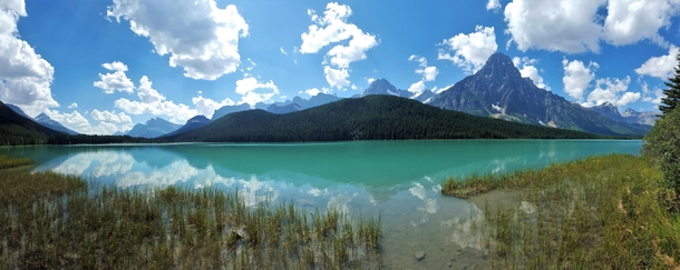 Crystal blue waters in Banff AB 