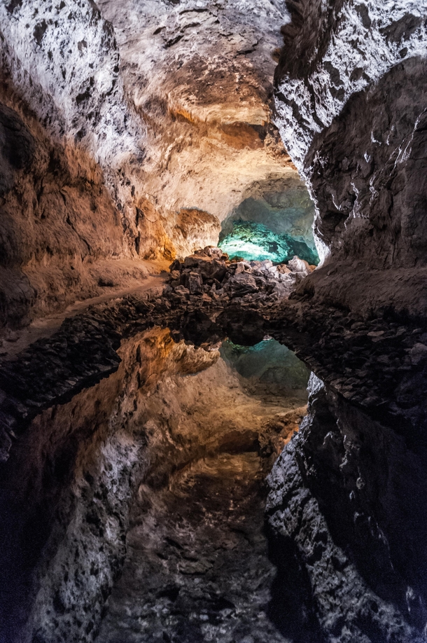 Cueva de los Verdes Lanzarote Spain 