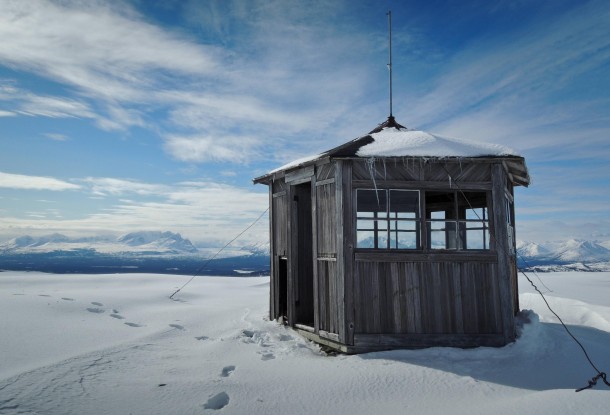 Curry Lookout on Curry Ridge - Built  Abandoned  Matanuska-Susitna Alaska  more in comments