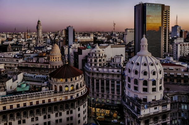 Dawn in Buenos Aires Argentina 
