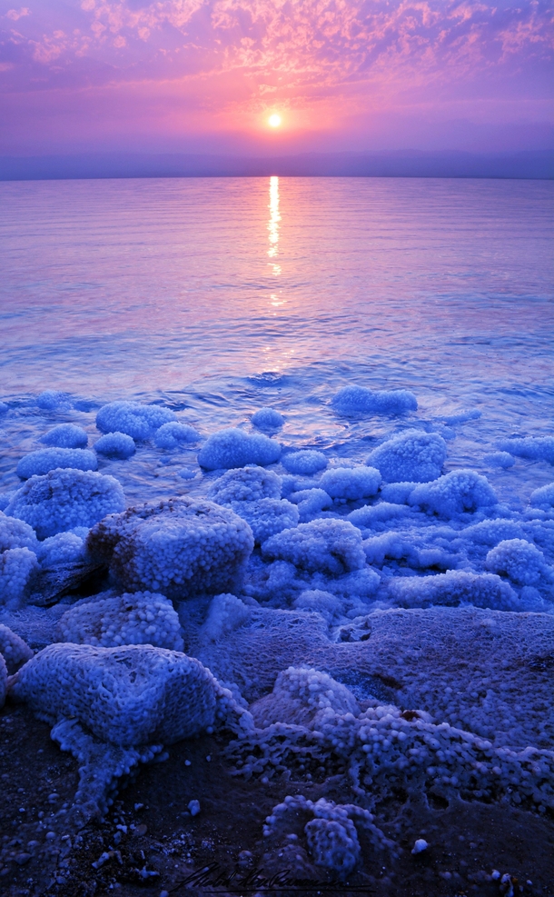 Dead Sea Sunset Jordan 