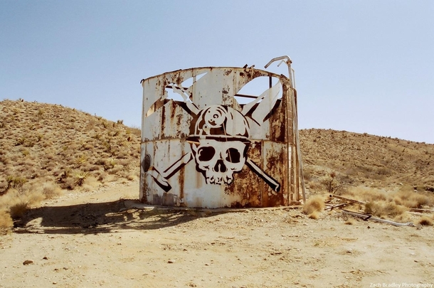 Death Metals at Goldome Mill in the Mojave Desert California 