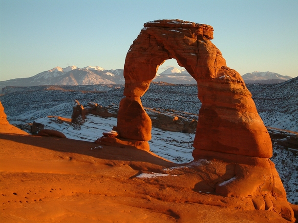 Delicate Arch Arches National Park in Utah 