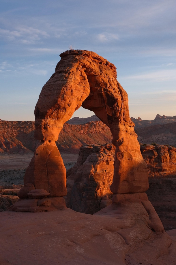 Delicate Arch in Arches National Park Utah 