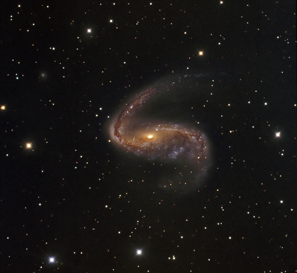 Distorted galaxy NGC  