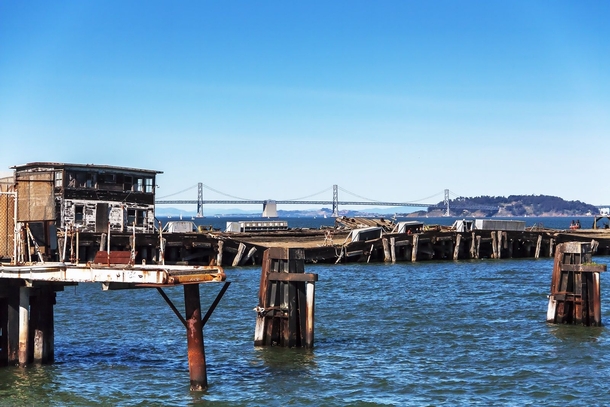 Docks at Hunters Point Shipyard San Francisco 