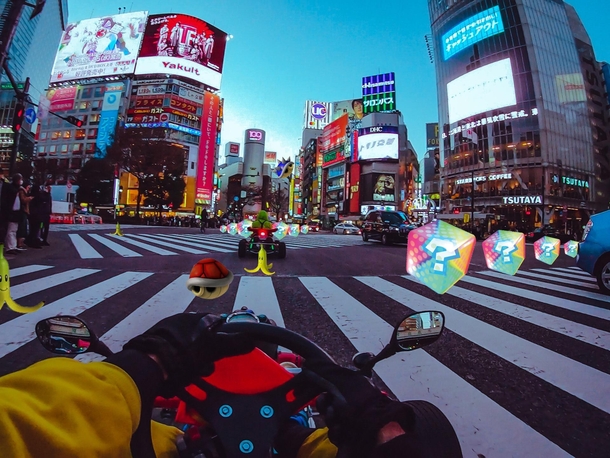 Does a go-kart POV of Shibuya Tokyo belong here