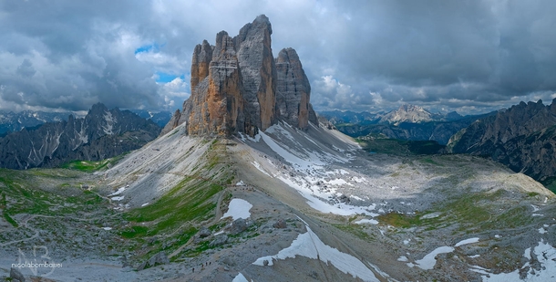 Drei Zinnen The Three Peaks of Lavaredo Dolomites Italy  Photo by Nicola Bombassei