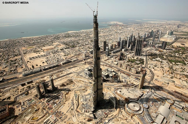 Dubai Burj progress circa May  
